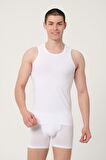 ERKEK PAMUKLU SÜPREM PENYE SLİM FİT HALTER YAKA LİKRALI ATLET -1019
