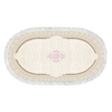 Dekoreko İnci Halı Dijital Saçaklı Oval 1907 Desen 2