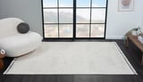 Wool Wl008a Bej Halı Sisal Bukle Dekoratif Kabartmalı Halı Tozsuz Antialerjik Salon Halısı Koridor