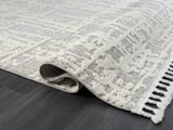 Wool Wl007a Bej Halı Sisal Bukle Dekoratif Kabartmalı Halı Tozsuz Antialerjik Salon Halısı Koridor