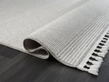 Wool Wl006a Gri Halı Sisal Bukle Dekoratif Tozsuz Antialerjik Salon Halısı Yatak Odası Koridor