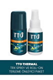 Tto Trx Sprey + Roll-on Terleme Önleyici(ÇAY AĞACI YAĞI / TEA TREE OIL) 2'li Bakım Seti