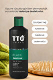 Tto Saç Ve Vücut Şampuanı 500 ml Black ( Çay Ağacı Yağı / Tea Tree Oıl)