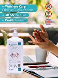 ACTODERMANOL® PLUS 1 Litre | El ve Cilt Antiseptiği %89 (v/v) Etanol