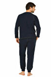 ERKEK DESENLİ POLAR  PİJAMA TAKIM JBR-4906