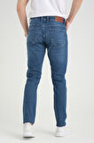 Slim D285 Günlük Erkek Straight Strech Jean Normal Bel Young 5 Cep Denim Pantolon 