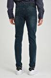 Slim D303 Günlük Erkek Straight Strech Jean Normal Bel Young 5 Cep Denim Pantolon 