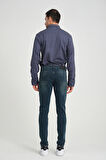 Slim D303 Günlük Erkek Straight Strech Jean Normal Bel Young 5 Cep Denim Pantolon 