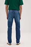 Regular D371 Günlük Erkek Jean Straight Rigit Normal Bel Traditional 5 Cep Denim Pantolon 