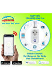Alpsmart As816eu Akıllı Wifi Priz - Zaman Ayarlı 16a