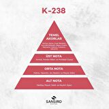 Sansiro K-238 Kadın Parfüm 50ml Edp