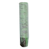 LokmanAVM Karton Bardak 8 Oz Kullan At Çay Kahve Sıcak Kağıt Otomat Bardağı 50 li 1 Paket