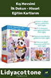 Premium Dikkat Algı Duyusal Görsel Gelişimi Eğlenceli Öğrenme Çocuk Hisset Tanı Kış Eğitim Kartları