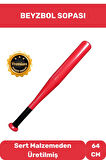 Metal Baseboll Beyzbol Sopası 64 Cm Premium Özel Üretim Kırılmaz Kaliteli