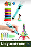 3d Pen Üç Boyutlu Yazıcı Kalem Printer Özel Üretim Bükülebilir ABS Plastik 3D Çocuk Renkli Filament