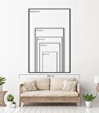 Yağlı Boya Dokulu Tablo Modern Paris Sokak U09013