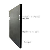 Yağlı Boya Dokulu Tablo Soyut Şehir Manzarası U09014