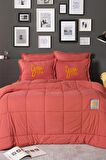 Karaca Home Motto Cotton Comfort Tek Kişilik Mercan