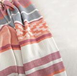 Karaca Home Nevresim Takımı Çift Kişilik/Çift Taraflı Basic Terecota/Taş Pike Hediyeli