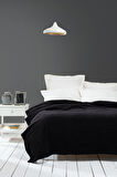 Karaca Home Joena Siyah Çift Kişilik Battaniye 200 X 220