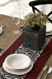 Karaca Home Zebra Desenli Runner 140x200 cm 