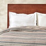 Karaca Home Flow Çizgili Çift Kişilik Waffle Pike 200x230 cm İndigo