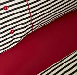 Karaca Home Nevresim Takımı %100 Pamuk Çift Kişilik Polka Siyah Çift Taraflı