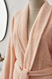 Karaca Home Judi %100 Pamuk Bornoz Seti L/XL Blush