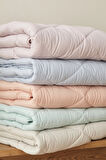 Sarah Anderson Grimes Mikrofiber Tek Kişilik Yorgan Bej