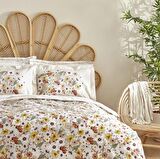 Karaca Home Ponza %100 Pamuk Çift Kişilik Nevresim Takımı Bej