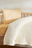 Karaca Home Bebek Lily Ekru Tomurcuk Battaniye 90x110 cm