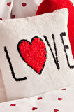 Sarah Anderson Amour Love Yazılı Yastık