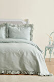 Karaca Home White Collection Tyra Çift Kişilik Yatak Örtüsü Adaçayı
