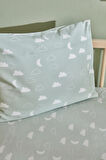 Karaca Home Bebek Cloudy Yastık Çarşaf Set Mint