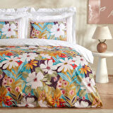 Karaca Home Lumire %100 Pamuk Çift Kişilik Nevresim Takımı Multicolor