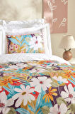 Karaca Home Lumire %100 Pamuk Tek Kişilik Nevresim Takımı Multicolor 