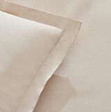 Karaca Home White Collection Lavin %100 Pamuk Çift Kişilik Nevresim Takımı Bej