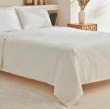 Karaca Home White Collection Lavin %100 Pamuk Çift Kişilik Nevresim Takımı Beyaz