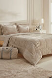 Karaca Home Flufy Tek Kişilik Soft Dream Comfort Set/Uyku Seti Bej
