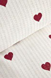 Karaca Home Amour Tek Kişilik Pike Takımı Kırmızı
