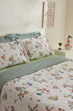 Karaca Home Dina %100 Pamuk Çift Kişilik Nevresim Takımı Multicolor