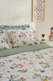 Karaca Home Dina %100 Pamuk Çift Kişilik Nevresim Takımı Multicolor