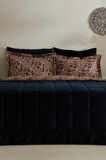 Karaca Home Cassie Luxury Çift Kişilik Comfort Set/Uyku Seti Lacivert