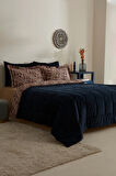 Karaca Home Cassie Luxury Çift Kişilik Comfort Set/Uyku Seti Lacivert