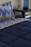 Karaca Home Vega Çift Kişilik Comfort Set Lacivert