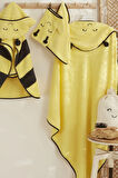 Karaca Home Bebek Little Bee Havlu Kundak Kese Set