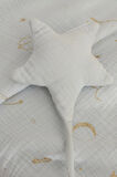 Karaca Home Starry Müslin %100 Pamuk Bebek Battaniye Mavi 70x100 cm
