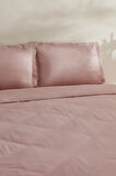 Karaca Home Jemma 120 Tel %100 Pamuk Saten Çift Kişilik Nevresim Takımı Pudra