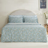 Karaca Home Carlo %100 Pamuk Çift Kişilik Nevresim Takımı Mavi