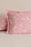 Karaca Home Daisy 2'li Yastık Kılıfı Pembe 50x70